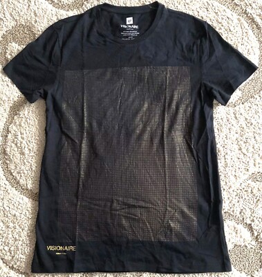 ADAM FUSS x Visionaire x Gap 'Ghost' Gold Foil T-Shirt M Sold-Out Ltd. Ed. *NWT*