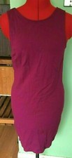 J CREW V-back ponte shift dress WOMENS SIZE S SMALL PURPLE SLEEVELESS R