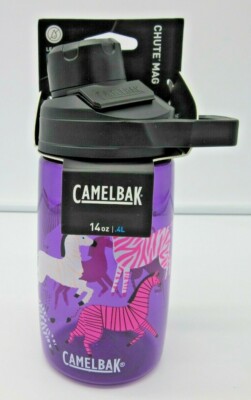 Camelbak Kindertrinkflasche Chute Mag Kids 400ml Tritan zebras