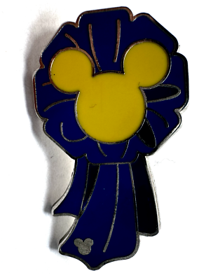 Disney Blue Ribbon Yellow Mickey Head Award 2009 Pin | eBay