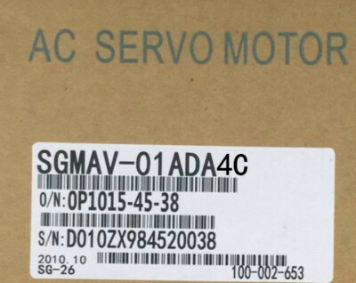 1PC YASKAWA AC SERVO MOTOR SGMAV-01ADA4C NEW ORIGINAL