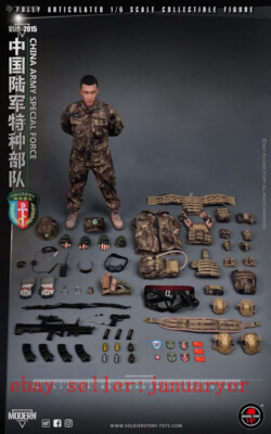 1/6 中国人民解放軍 陸軍特殊部隊 ”ファルコン 2015” （SS119） Soldier Story SS119 1/6 中国人民解放軍 特殊部隊