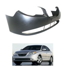 Fit For 2007-2010 Hyundai Elantra Wo Sensor Holes Plastic Front Bumper Brand Fit For 2007-2010 Hyundai Elantra Wo Sensor Holes Plastic Front Bumper Brand