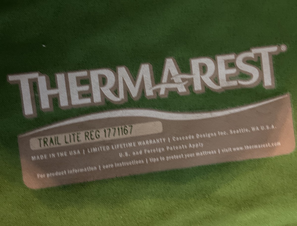 Therm-a-Rest Trail Lite Inflating Thermal Foam Sleeping Pad