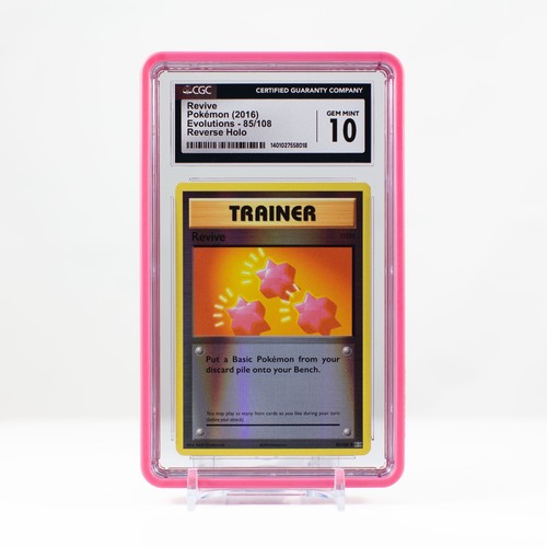Pokémon Revive Reverse Holo 85/108 XY Evolutions CGC 10