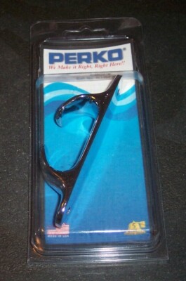 Perko 0119-DP4-CHR 4'' Straight Chock Chrome Plated Bronze