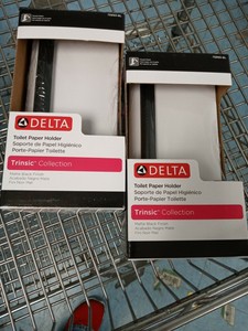 LOT OF 2/Delta 75950-BL Trinsic Toilet Paper Holder ...