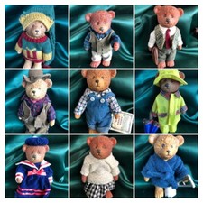 ASSORTED RUSS BERRIE TEDDY TOWN COLLECTION - YOU CHOOSE