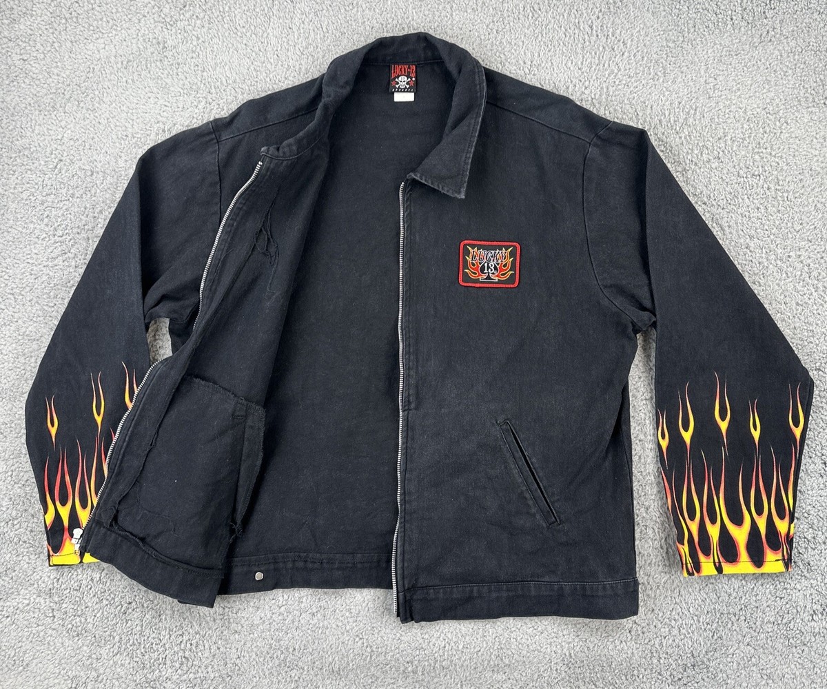 ジャケット・アウター 00s Y2K SLY N-2B fireman JKT gimmick 00s Y2K Fast Lane Speed Freak Racing Bomber High Speed