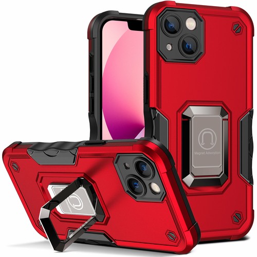 For Apple iPhone 15 Pro Max 14 Pro 13 12 11 Pro XS 8 7+ Magnetic Ring Stand Case - Picture 40 of 45