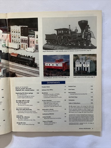 1996 February Model Railroader Build A Coal Mine In N Scale (MH346) - Picture 3 of 4