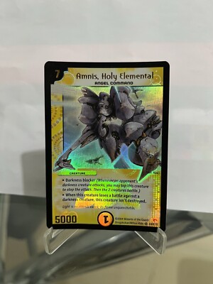 Duel Masters JDC League Promo Year 1 L3/6 Y1 Amnis, Holy Elemental NM/LP Holo