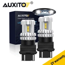 12K Series 3157 3156 2800 Lumens White Backup Reverse High Power LED Light Bulbs