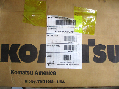 R6735-71-1171 OEM FUEL INJECTION PUMP FOR KOMATSU S6D102E