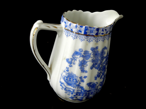Milchkännchen Milchgießer China Blau echt Tuppack Tiefenfurt - Picture 2 of 4