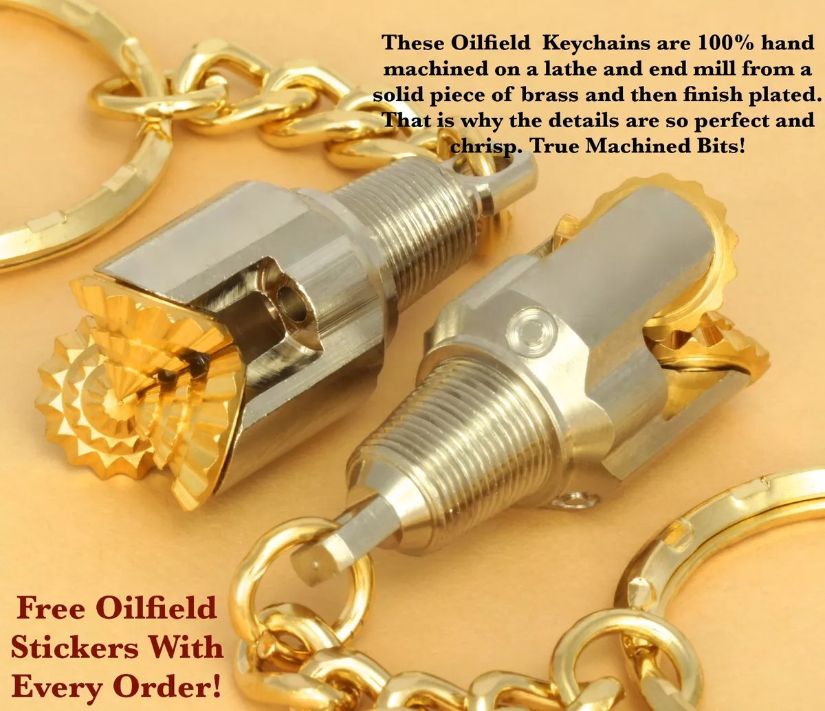 Oilfield keychains best sale