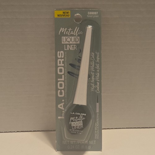L.A. Colors Metallic Liquid Liner C69097 Forrest Green - Picture 1 of 4