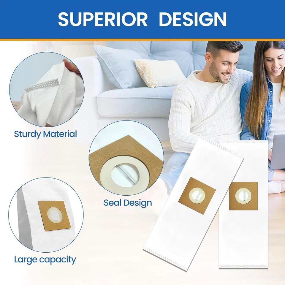 Type Y HEPA Vacuum Bags for Hoover WindTunnel Upright Style Y, Z - Image 4 of 4