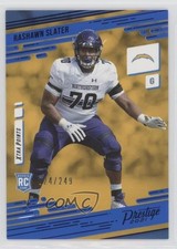 2021 Panini Prestige Rookies Xtra Points Blue /249 Rashawn Slater #255 ng3