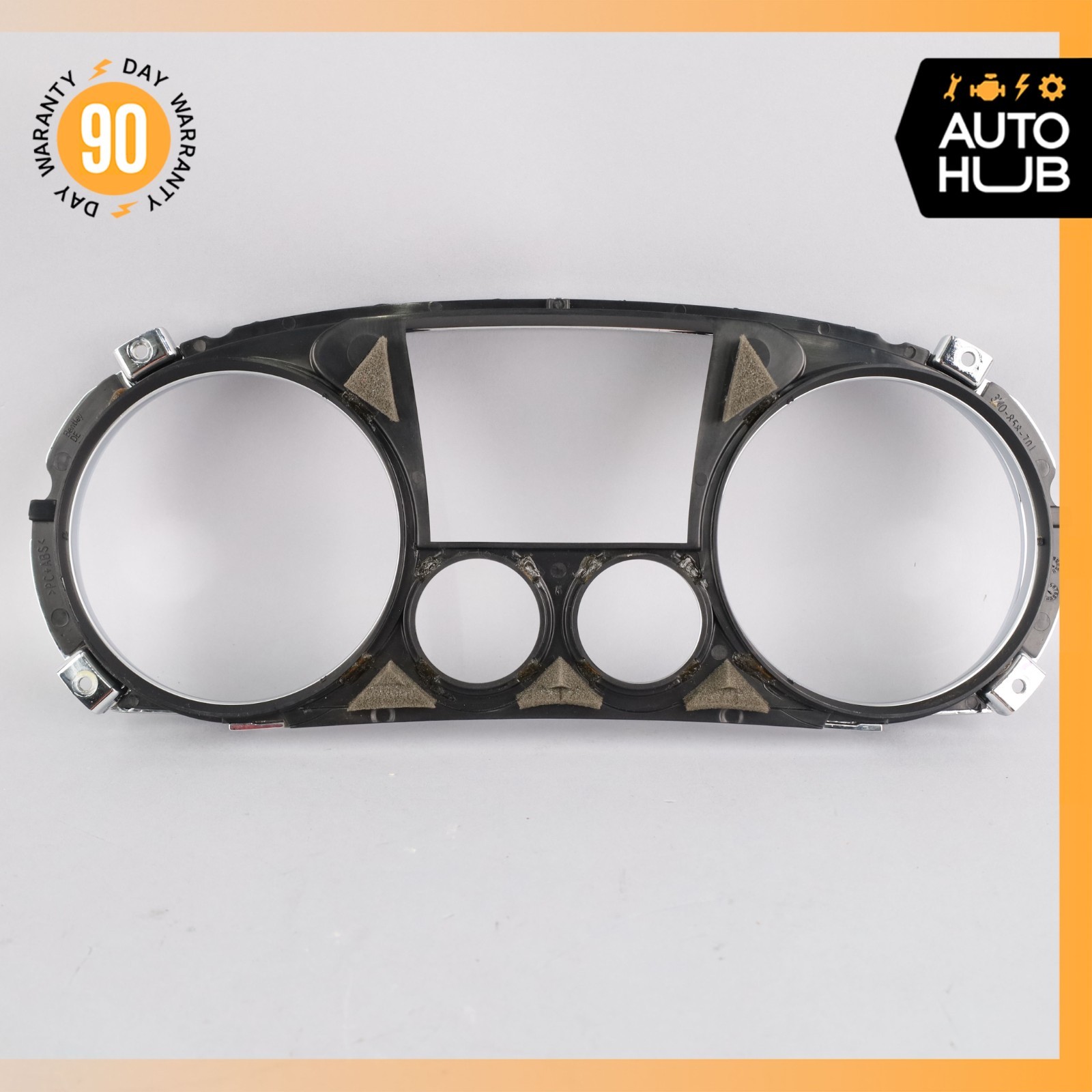 12-18 Bentley Continental GTC GT Left Dashboard Dash Trim Bezel Wood OEM 55k