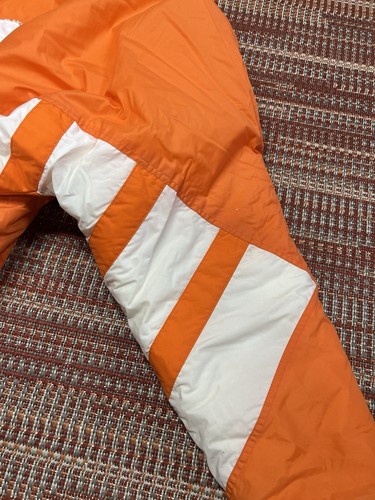 Vintage Clemson Tigers Starter Puffer Jacket With Hood Orange Size XL - Bild 18 von 19
