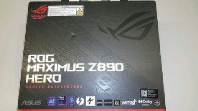ASUS ROG Maximus Z890 Hero WiFi 7 ATX Motherboard HDMI DDR5 Intel Z890 LGA 1851