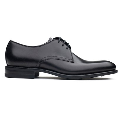 Loake Mens Hempstead Lace-Up Shoes Black