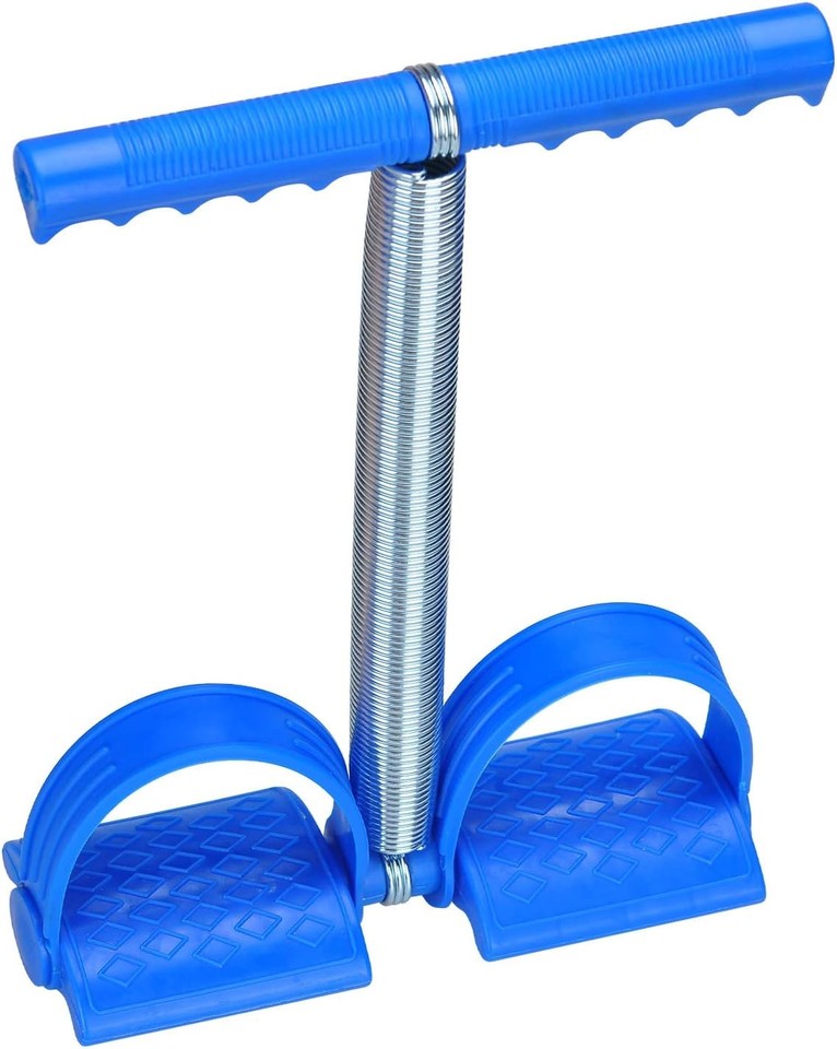 Berlinmood Bauchtrainer Mit 6 Tube Pedal - Vielseitiges Fitnessband Für Zuhause