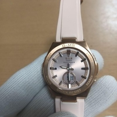 CASIO BABY-G MSG-W200G-4AJF Gold Pink Robust Solar Funkgesteuert Aus Japan