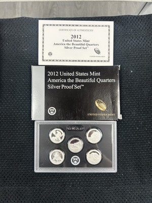 2012 Amerca The Beautful Crculatng Quarter Set P & D 10-Con Set - Foto 10