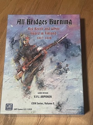 All Bridges Burning! BOARD GAME by GMT