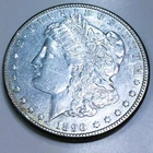 1890-CC Morgan Silver Dollar Beautiful High Grade Coin Rare Date