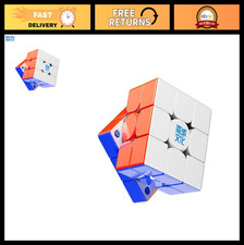 High-Performance 3x3 Magnetic Speed Cube Puzzle Toy - Fast Turning, Smooth Play