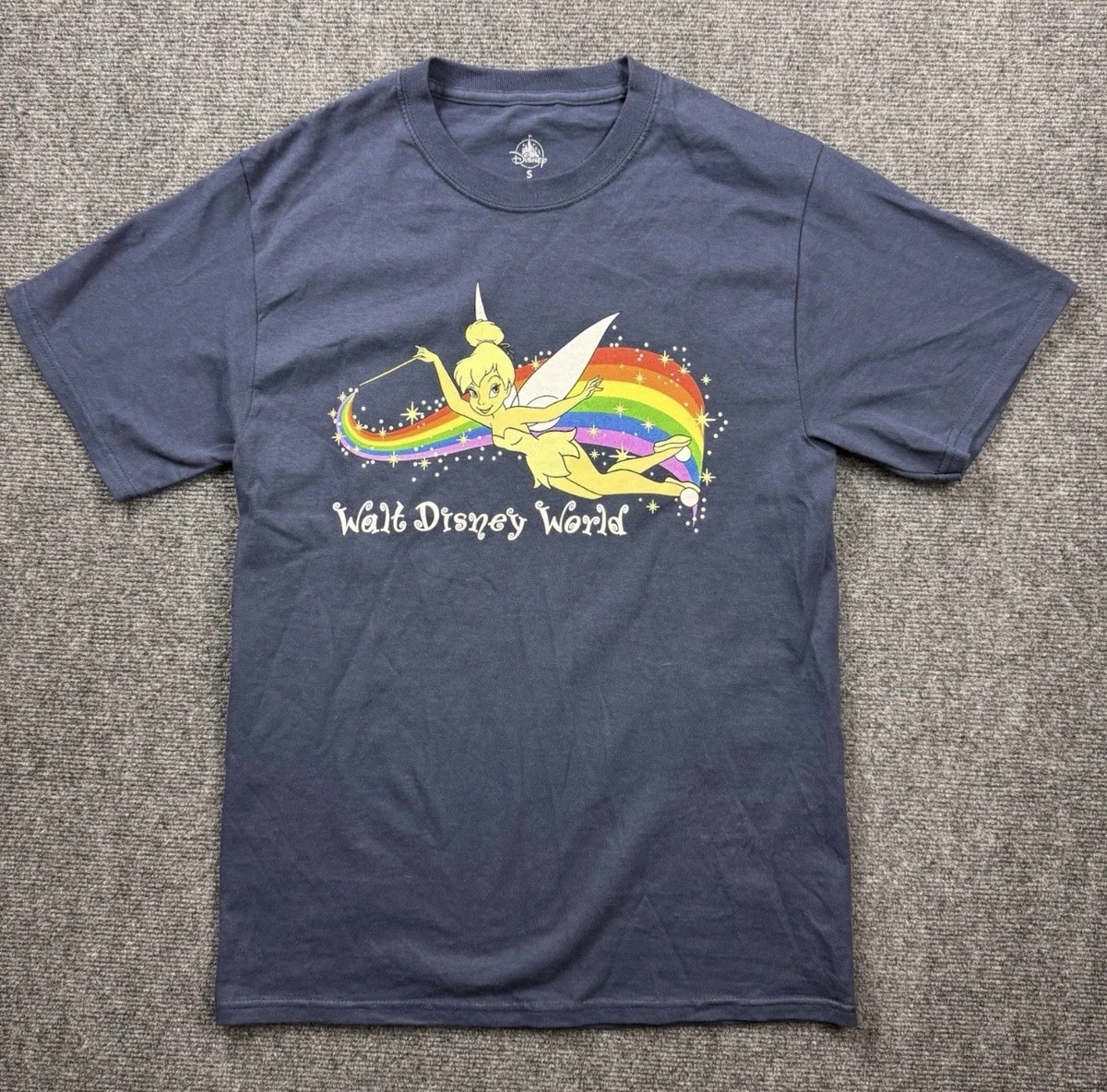 Tinker Bell Blue Disney T-Shirts (1968-Now) for sale | eBay