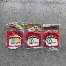 VTG Coleman Gold Top Heavy Duty Mantles Sealed Package Model 21A309G LOT OF 3 