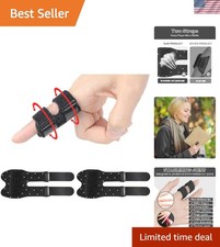 2-Pack Breathable Thumb Splints - Pain Relief for Trigger Finger Arthritis