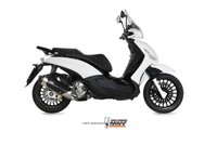 Endrohr Mivv Urban Inox Piaggio Beverly 125 2014 2015 2016
