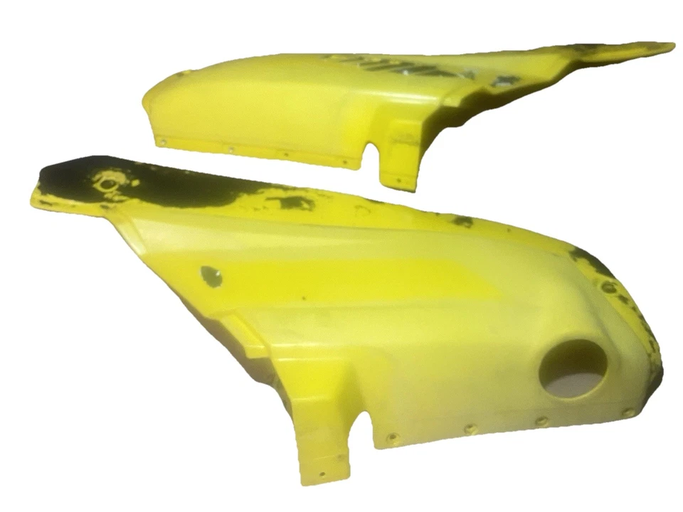 Cubierta de plástico para tanque de gasolina Yamaha YT125 1980-1985 Tri-Moto OEM Foto 3 de 4