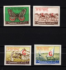 dubai  1963 RED CROSS MLH  (168)