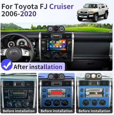 For 2007 2008 2009-2013 Toyota Fj Cruiser Car Stereo Radio Carplay Android13 GPS