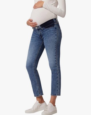 Hudson Maternity  Nico  Straight Ankle Blue Jeans Size 27 New with Tags