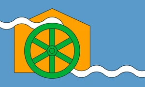 Cromford Flag Self Adhesive Vinyl Sticker