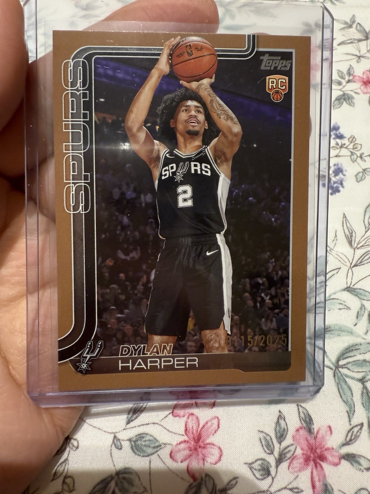 2025-26 Topps - Dylan Harper #202 Gold /2025 (RC)