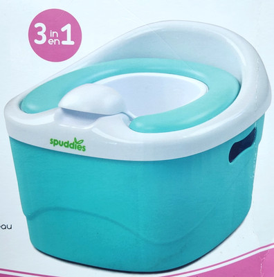 Spuddies Töpfchen 3 in 1 Töpfchen Tritthocker & Trainersitz in einem (NEU)