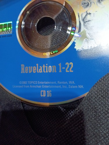Alexander Scourby & James Earl Jones AUDIO Bible on 62 Cds King James Version - Foto 13 di 13