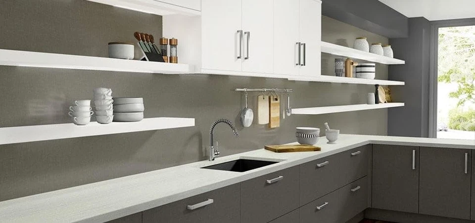 Lámina laminada-grado vertical-4 x 8: blanco escarchado, acabado mate. Grado vertical Foto 2 de 4