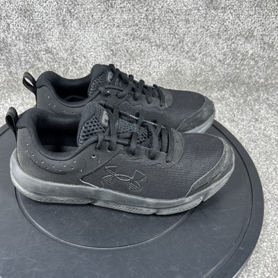 Under Armour Shoes Womens Size 8 Charged Assert 10 Soft Toe Work Black Sneakers