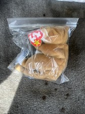 Vintage 1993 TY Beanie Babies Nip The Cat Plush Error PVC Pellets