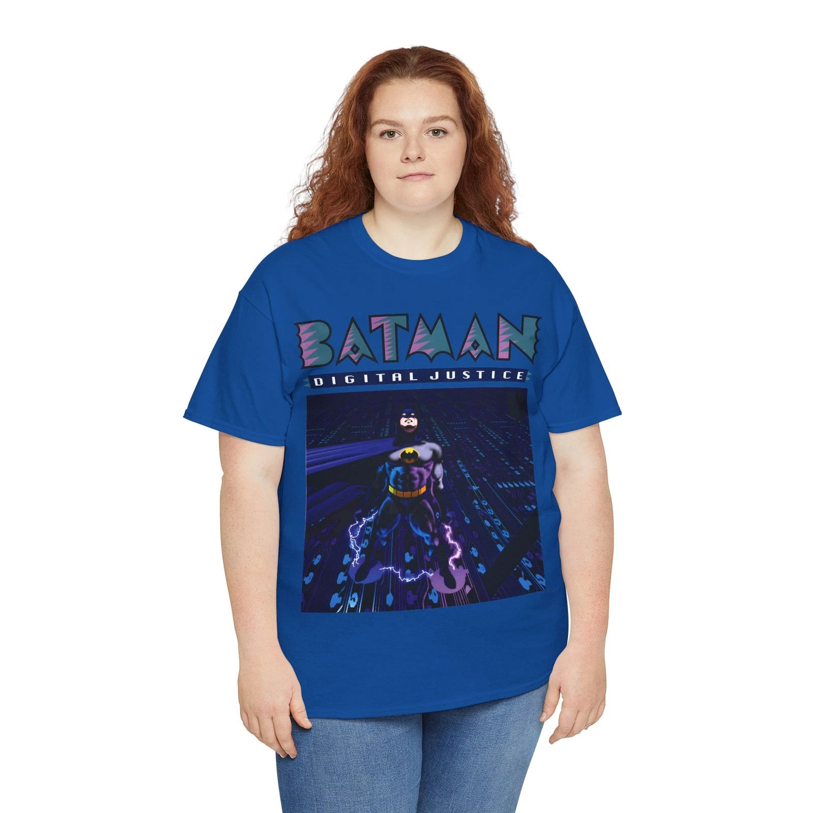 Batman Digital Justice T-Shirt - Pepe Moreno Computer Art - DC Comics