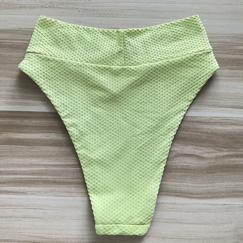 Aerie Bikini Set M Top / S Bottom High Cut Cheeky & Scoop Top Green 2 Piece - Bild 11 von 19
